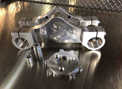 Triple Clamp Set for honda CR500R – BVC TRIKES - Main Image