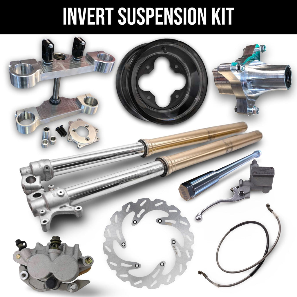 ATC200X Complete Front End Invert Suspension Kit – BVC TRIKES