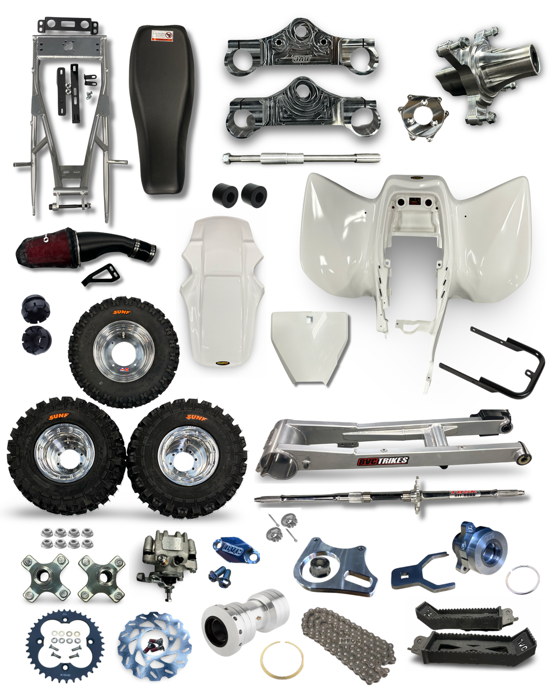 CRF450R CRF250R 2021-2024 Complete Trike Kit