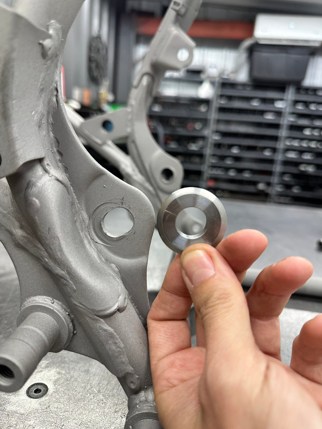 Frame Swingarm-Pivot Fix