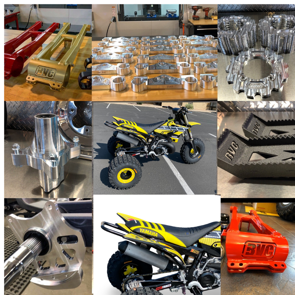 2005 + YZ250 YZ250X Complete Trike Kit – BVC TRIKES