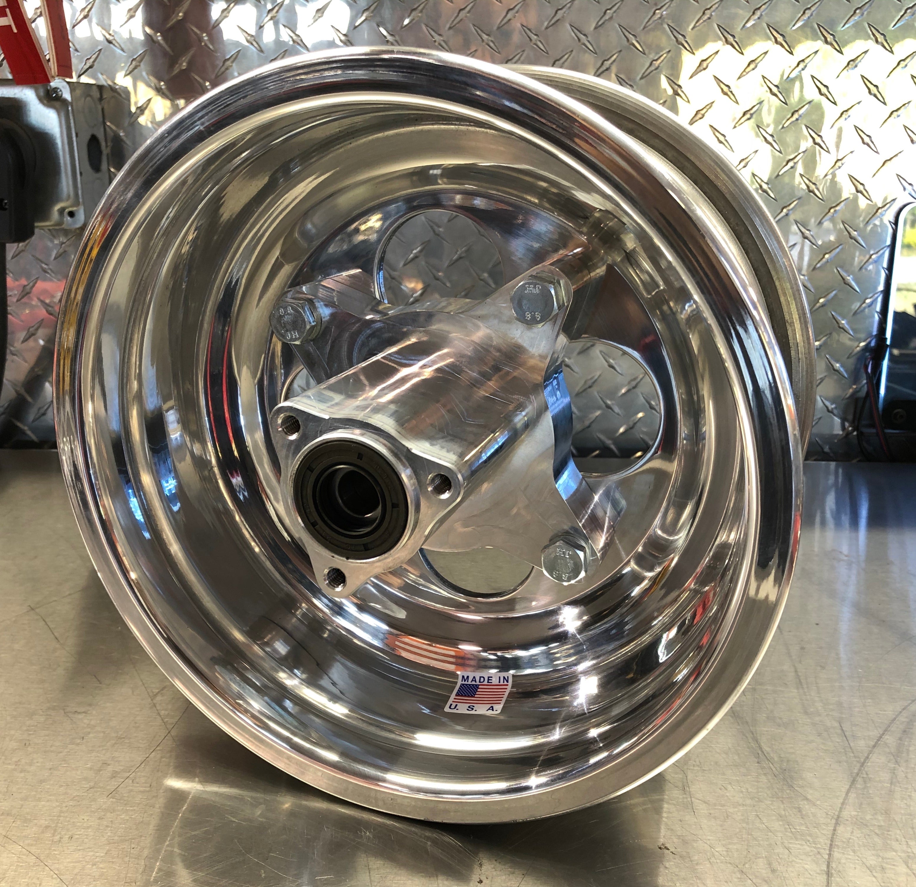 BVC Billet front hub + 10” wheel package – BVC TRIKES